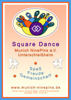 Flyer "Munich NinePins e.V."